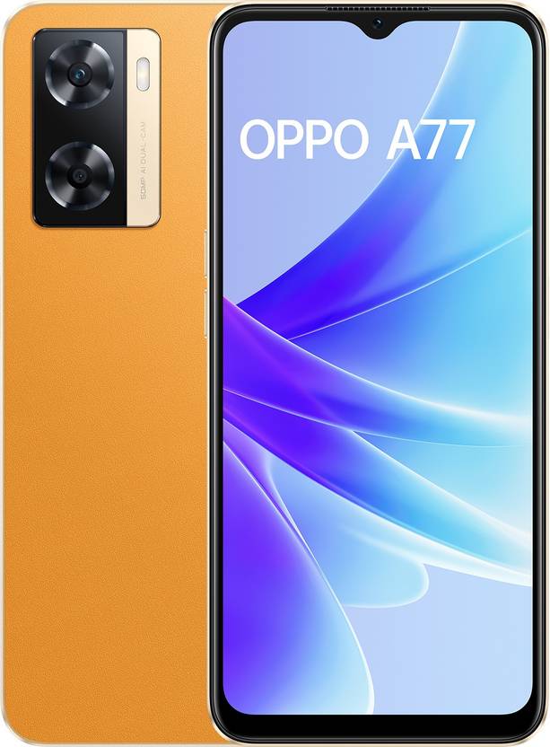 OPPO A77 (Sunset Orange, 128 GB, 4 GB RAM) | Tech2