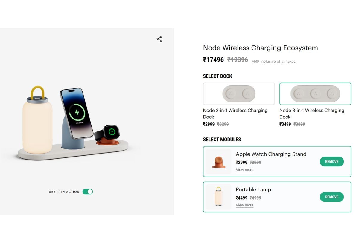DailyObjects Node wireless charger